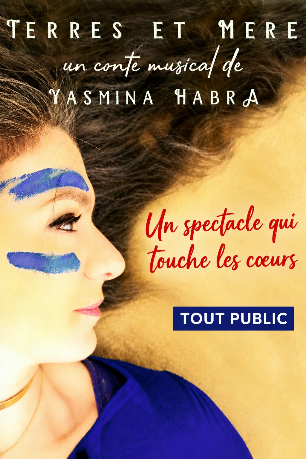 Affiche officielle Terres et Mère — Yasmina Habra